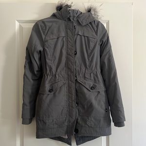 Hollister XS Gray Winter Jacket